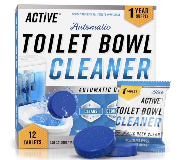 ACTIVE Automatic Toilet Bowl Cleaner Tablets (One Year Supply) only $11.86 shipped!