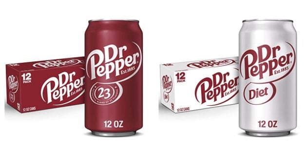 Amazon Soda Stock Up Deal: 12-Pack Dr. Pepper Soda just $4.94 shipped!