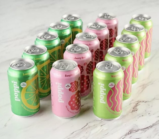 *HOT* Poppi Prebiotic Soda, 15 count only $17.50 shipped!